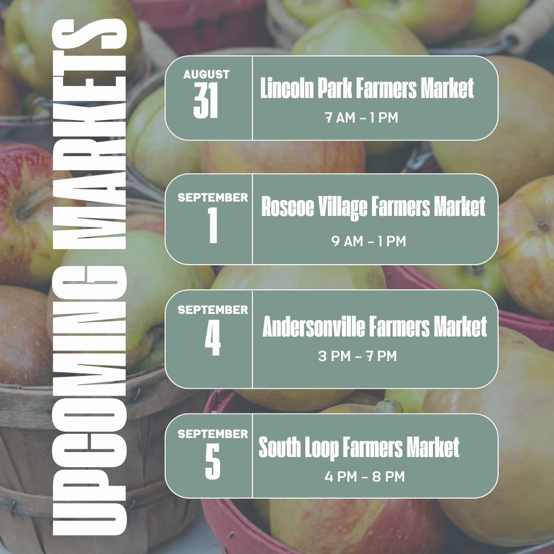 Join Us for the First Fall Flavors at This Week’s Markets!