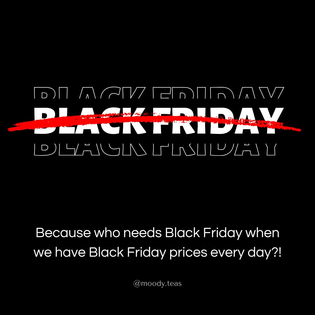 Why We Don’t Do Black Friday Sales (And Why Small Business Saturday Is Different)