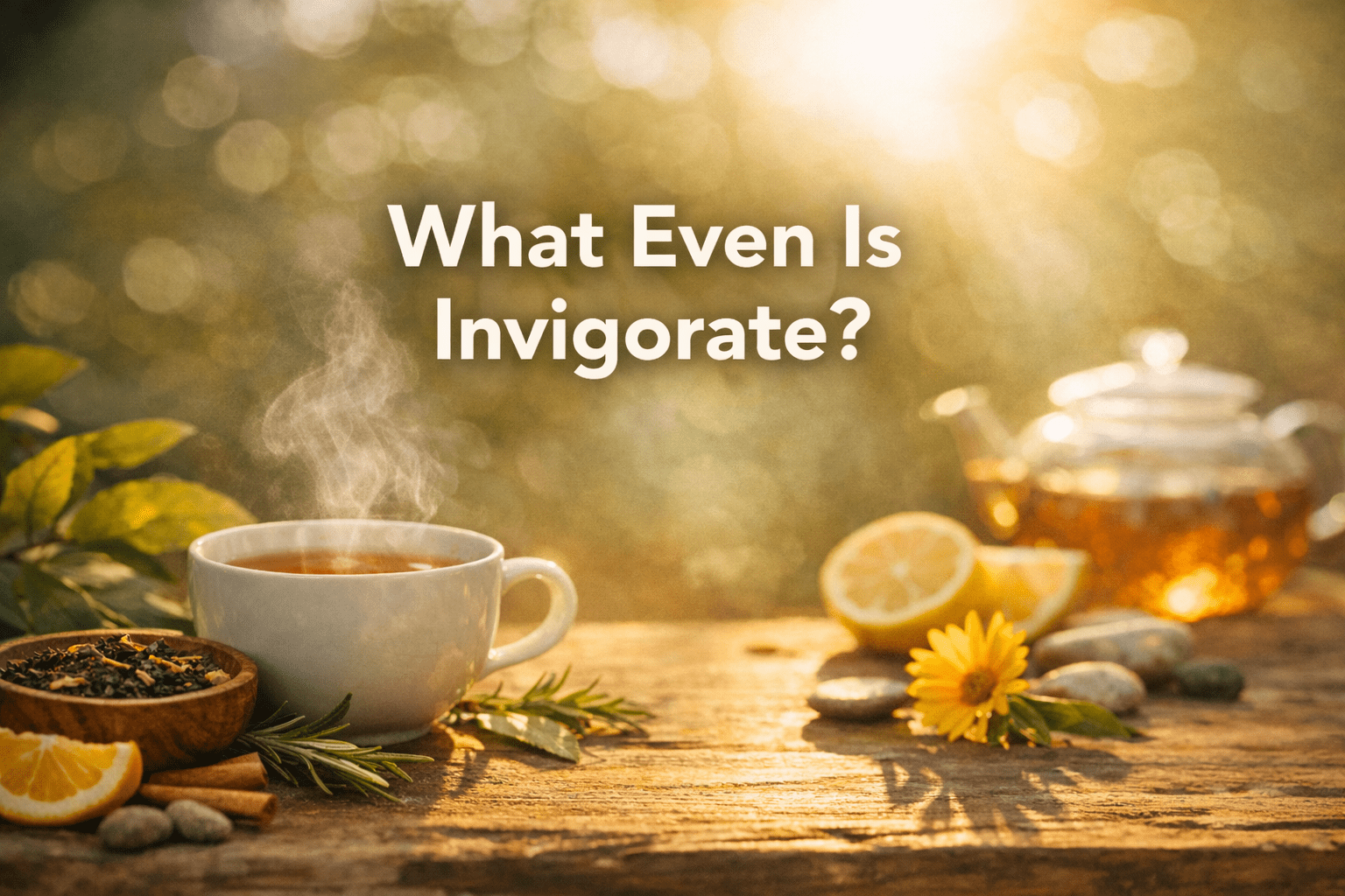 What Even Is Invigorate?